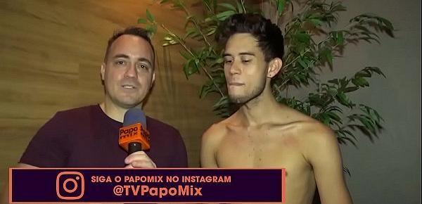  No Clube dos Pauzudos, PapoMix entrevista pornstar Renato